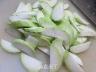 咸菜夜开花炒魔芋结的做法步骤：3