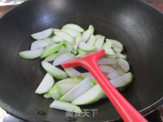 咸菜夜开花炒魔芋结的做法步骤：5