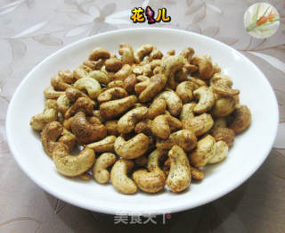 椒盐腰果（空气炸锅版）的做法