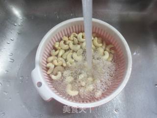 椒盐腰果（空气炸锅版）的做法步骤：2