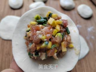 猪肉南瓜馅包子的做法步骤：8