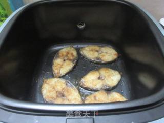 孜然马鲛鱼（空气炸锅版）的做法步骤：16