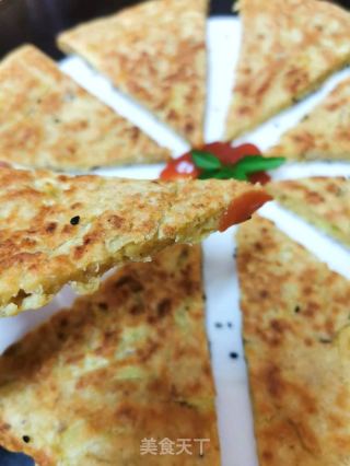 萝卜鸡蛋饼的做法步骤：9