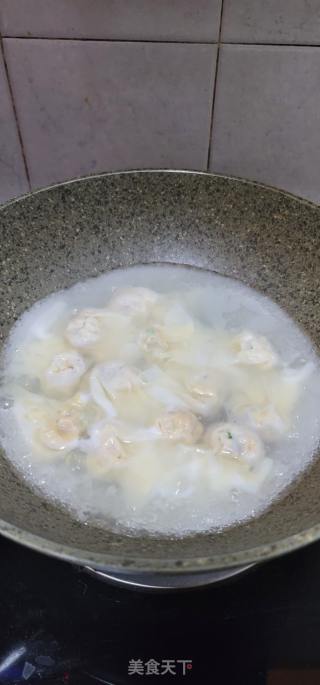 鹿茸菇猪肉云吞的做法步骤：9