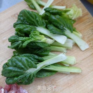 梅花肉炒鹿茸菇的做法步骤：5