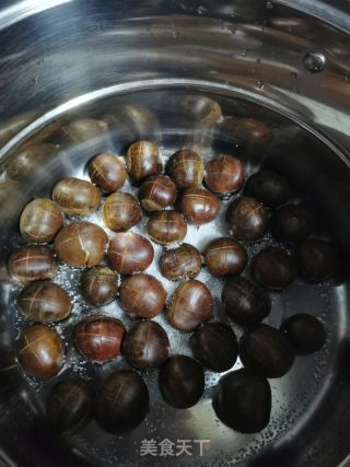 煮板栗的做法步骤：4