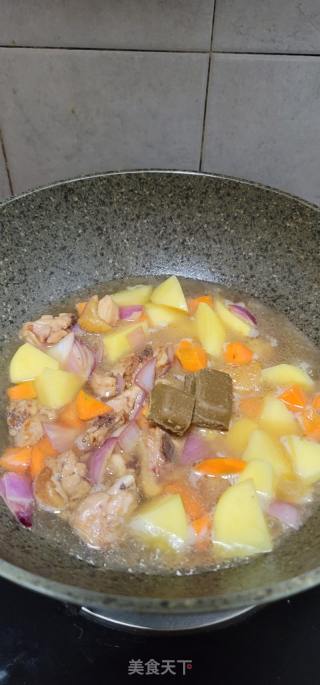 咖喱焖鸡腿的做法步骤：9