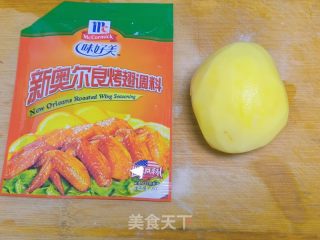新奥尔良烤薯条的做法步骤：1