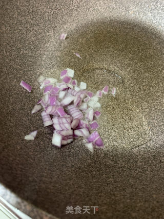 貝貝南瓜焗飯的做法步骤：7