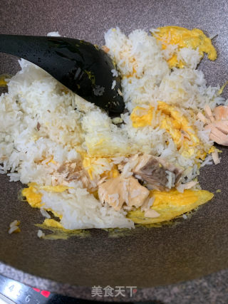貝貝南瓜焗飯的做法步骤：8