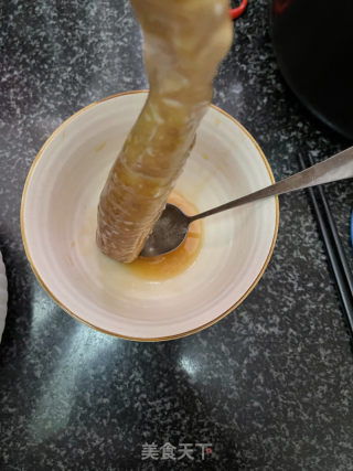 脆皮大肠的做法步骤：4