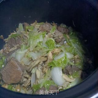 猪肉白菜炖灰树花的做法步骤：13