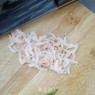 小鸡枞菌青菜虾皮面的做法步骤：6