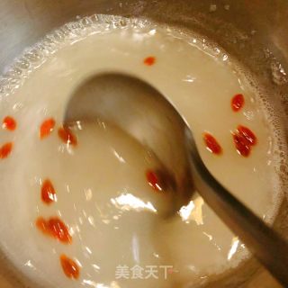 枸杞葛根粉羹的做法步骤：4