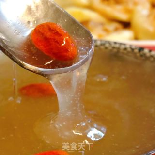 枸杞葛根粉羹的做法步骤：7