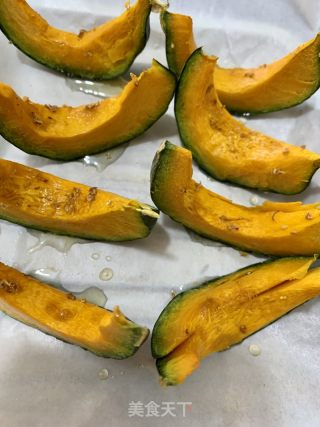 桂花糖焗貝貝南瓜的做法步骤：4