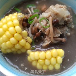 小鸡枞菌龙骨汤的做法步骤：15