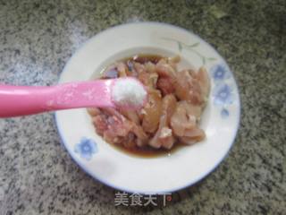 咸菜鸡腿肉炒香干的做法步骤：6