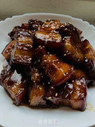 红糖红烧肉的做法步骤：6