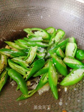 青椒炒鸡蛋的做法步骤：8