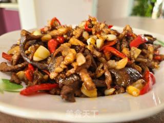 滑子菇炒肉丝的做法步骤：8