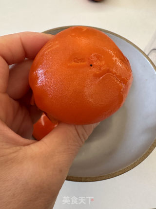 红糖柿子饼的做法步骤：3