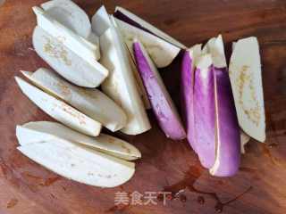 豉汁茄子的做法步骤：1