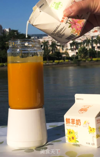 羊大师南瓜羊奶汁的做法步骤：3