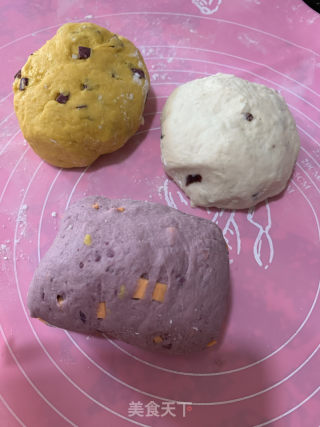 三色粗糧饅頭的做法步骤：10