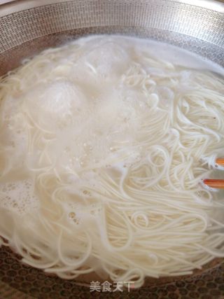 墨泡肉笋干面的做法步骤：9