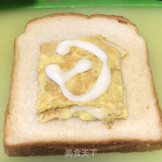 方便早餐鸡蛋三明治的做法步骤：7