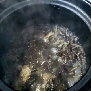 龙骨白菜炖小鸡枞菌的做法步骤：11