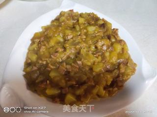 日式咖喱面包的做法步骤：4