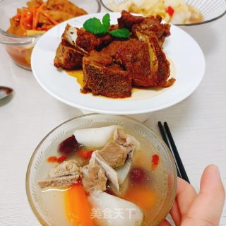 山药骨头汤的做法步骤：14