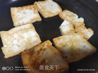 培根烧豆腐的做法步骤：3