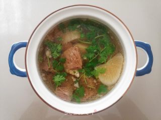 白萝卜炖羊肉的做法