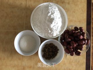 红枣糯米糕的做法步骤：1
