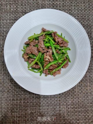 四季豆炒牛肉的做法步骤：11