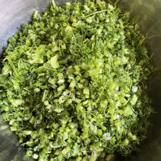 茴香鸡蛋水饺的做法步骤：3