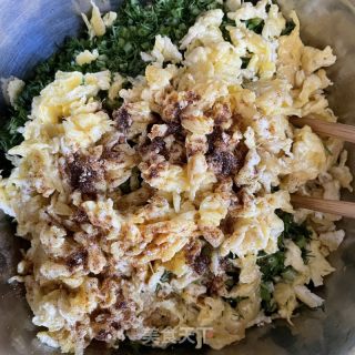 茴香鸡蛋水饺的做法步骤：5