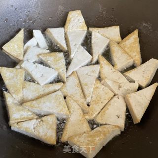 大葱烧豆腐的做法步骤：4