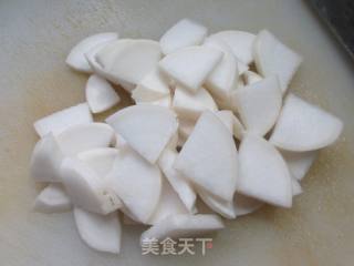 油面筋炒萝卜的做法步骤：3