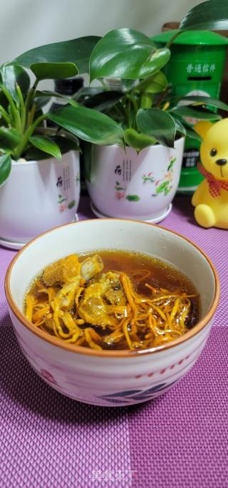 虫草花排骨汤的做法