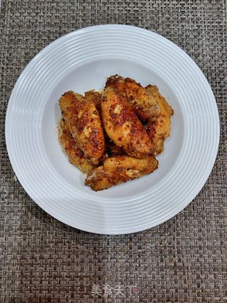 香辣孜然味鸡翅的做法步骤：8