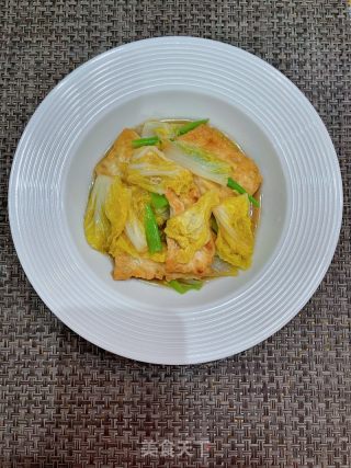 白菜炖豆腐的做法步骤：12