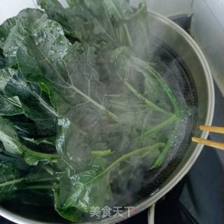 木耳西兰花侧芽包的做法步骤：3