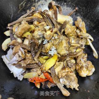 鹿茸菇焖鸭的做法步骤：10
