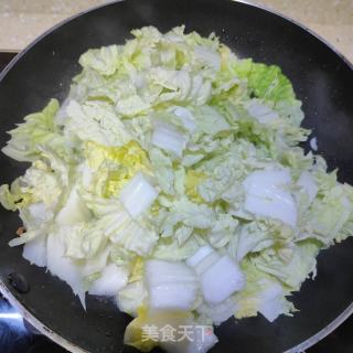 白菜烧豆腐的做法步骤：9