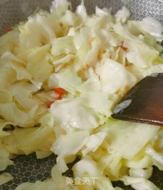 手撕包菜的做法步骤：7
