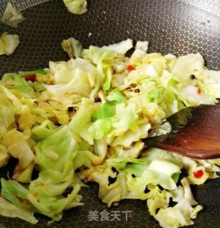 手撕包菜的做法步骤：8